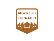 HomeAdvisor Top Rated Service Badge