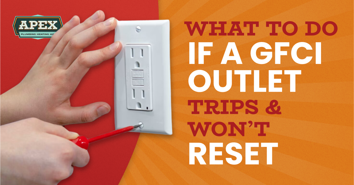 gfci won't reset